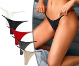 European American Style Double-Layer Hollow-Out Thin Strap Thong Low-Waist Bikini Panties Wholesale