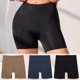 Soft Breathable Mid-waisted Shaping Hip Lifting Women's Sporty Women Boyshorts