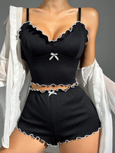 Women's Pajamas Set Home Wear Breathable Sleepwear Set