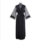 Luxury Lace Bridal Robe – Elegant Long Honeymoon Nightgown & Sophisticated Sheer Women’s Loungewear