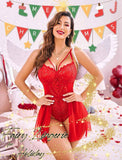 Sexy Eco-Friendly Breathable Sheer Cutout Chiffon Medium Control One-Piece Cami for Women