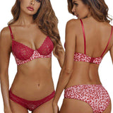 New Product 2 Piece Set Women Underwear Sexy Bra and Panty Bra Set