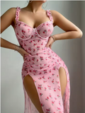 Luxury Waist-Cinching Lingerie Set – Elegant Women’s Transparent Sleepwear with Sophisticated Alluring Details