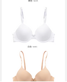 Women’s Premium Nylon Molded Cup Bra – Adjustable Push-Up Support & Anti-Sagging Design (Plus Size)