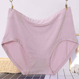 4XL 5XL Plus Size Soft Modal Panties Women's Underwear Panties for Fat Woman