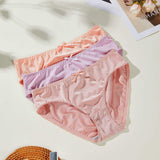 New Arrival Women Polyester Panties Comfortable Elastane Girls Underwear Anti-Bacterial Soft Ladies Panties with Bow Design