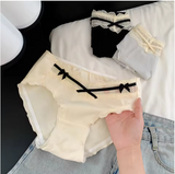 Women’s & Girls’ Sweet Lace Cotton Underwear – Antibacterial, Soft Dobby Fabric, Comfortable Fit