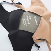 Women's Jelly Seamless Bra French-style Sexy Anti-sagging Summer Thin Wire Free Solid Bra Small-chest Push-up
