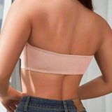 Front Buckle Strapless Bra Women's Anti-slip Anti-walking Wholesale Bra
