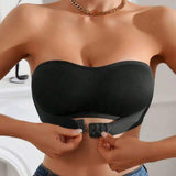 Front Buckle Strapless Bra Women's Anti-slip Anti-walking Wholesale Bra