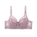 Big Size Bra for Women Lace Gather Push=up Sexy Underwear for Fat Women