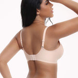 Seamless Underwear Women's Wireless Push-up Jelly Glue Soft Support Bra Anti-sagging Jelly Bra