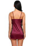 Women's Erotic New Arrival Europe America Style High Split Cami Slip Dress