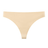 European American Knitted Ice Silk Anti-Bacterial Bikini Panties Women Low-Waist Comfortable Breathable