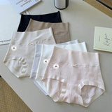 Cotton Women's Underwear 7A Grade Pure Cotton High Waist Cotton Breathable Girls Panties
