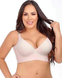 New Large Size Seamless Steel Ring Underwear Gathered Plus Size Bra