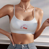 New Arrival Shockproof Adjustable Suspender Soft Outer Wear Sports Tank Top Yoga Gym Camisole Women's Tube Bra