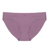 European American Large Size Bikini Breathable Ice Silk High-Elastic Feminine Low-Waist Anti-Bacterial Thin Knitted