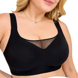 Jelly Seamless Bra Deep Cup Bra Brassiere Plus Size Sports Yoga Bra for Women