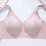 Push up Jelly Bra Women Wireless Seamless Bras Full Coverage Bralettes Bra Comfort Wirefree