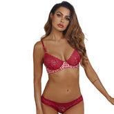 New Product 2 Piece Set Women Underwear Sexy Bra and Panty Bra Set