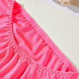 Hot Selling Polyester Women Panties Stretchable Fit Moisture Wicking Properties Ladies Underwear Solid Color Panties