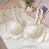 Wireless Gathered Bra Sponge Bras for Women Comfortable Women Bras