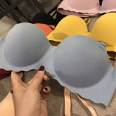 Women's Breathable Small Chest No Steel Ring Bra Seamless Push-up Underwear