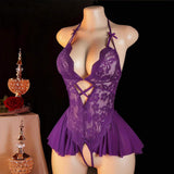 Crotchless Best Selling Product Babydoll Lingerie Female Japanese Mature Women Sexy Lingeries