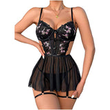 Japanese Free Sexy Xxx Embroidered Lace Lingeries Sexy Costumes Bodysuit