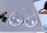 Plastic Bra Disposable Travel Wash-free Plastic Bra Transparent Bra