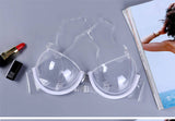Plastic Bra Disposable Travel Wash-free Plastic Bra Transparent Bra