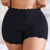 Hot Sale Women's Soft Knitted High-waisted Shaping Hip Lifting Plus Size Lingerie for Adults Anti-Shine Flat Panties
