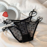 Sexy Underwear Lace Hollow-Out Thin Mesh Breathable Comfortable Low-Waist Women's Thong ODM