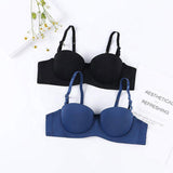Popular Thin Cup Wire Bra Elegant Temperament Comfortable Breathable Push up Bra for Women