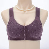 Front Open Front Closure Bra Large Size Sports Underwear Women's Bra