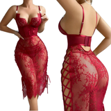 Side Cutouts and Slits Sexy Women's Pajama Set