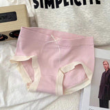 Female Panties Simple Trendy Underpants Seamless Briefs