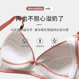 Wire Free Nursing Bra Breastfeeding Bralette Pregnant Women Front Closure Maternity Pregnancy Breast Feeding Sleep Bra
