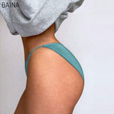 Ladies Cotton Women Underwear Brief Sexy Teen Girl Low Waist Soft Women's Panties