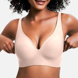 High Quality Push-up Comfortable Breathable Bras for Women Jelly Latex Bra