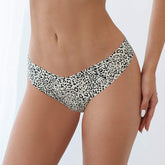 Multi-color Simple Comfortable Breathable Cool Traceless Ice Silk Panties Thongs Daily Panties