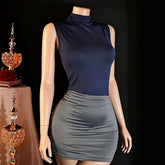 Lingerie Uniform Set OL Pure Desire Slim-fit Bodycon Skirt Sassy Professional Outfit Femme Fatale
