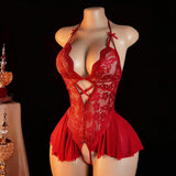 Crotchless Best Selling Product Babydoll Lingerie Female Japanese Mature Women Sexy Lingeries