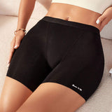 Best Selling Breathable and Soft High-waisted Shaping Hip Lifting Sporty Shorts Women's Underwear Boyshorts Flat Panties