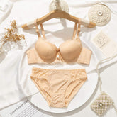 New Design Fashionable Elegant Push up Bra Brief Sets Popular Female Bra