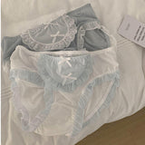 Japanese-Style Comfortable Sexy Maid-Style Lace Low-Waist Allure Pure-and-Cute Black Girl's