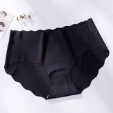 Summer Thin Breathable One-piece Soft and Comfy Nylon Seamless Panties Women Ice Silk Underwear Briefs