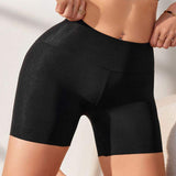 Soft Breathable Mid-waisted Shaping Hip Lifting Women's Sporty Women Boyshorts