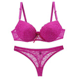 Plus Size Sexy White Luxury Bra and Panty Set for Bridal Fat Women Solid Pattern for Summer